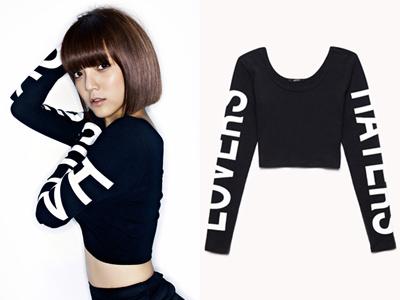 Dress Like Your Idol: Crop Top A La Rainbow, Girl's Day, AOA, & Nine Muses